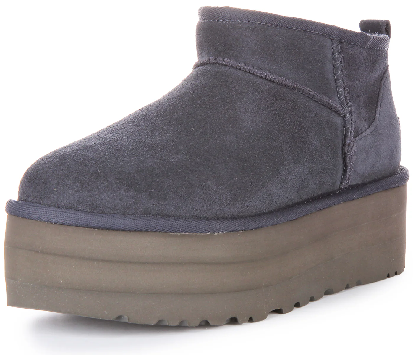 Ugg Australia Classic Ultra Mini Platform In Navy For Women - Image 6