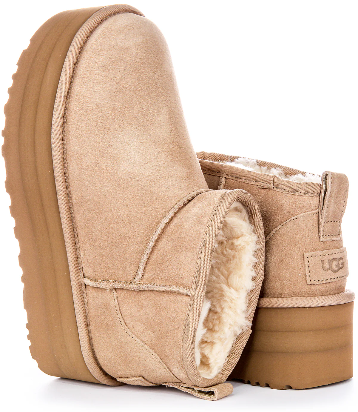 Ugg Australia Clas Ultra Mini In Sand For Women - Image 4
