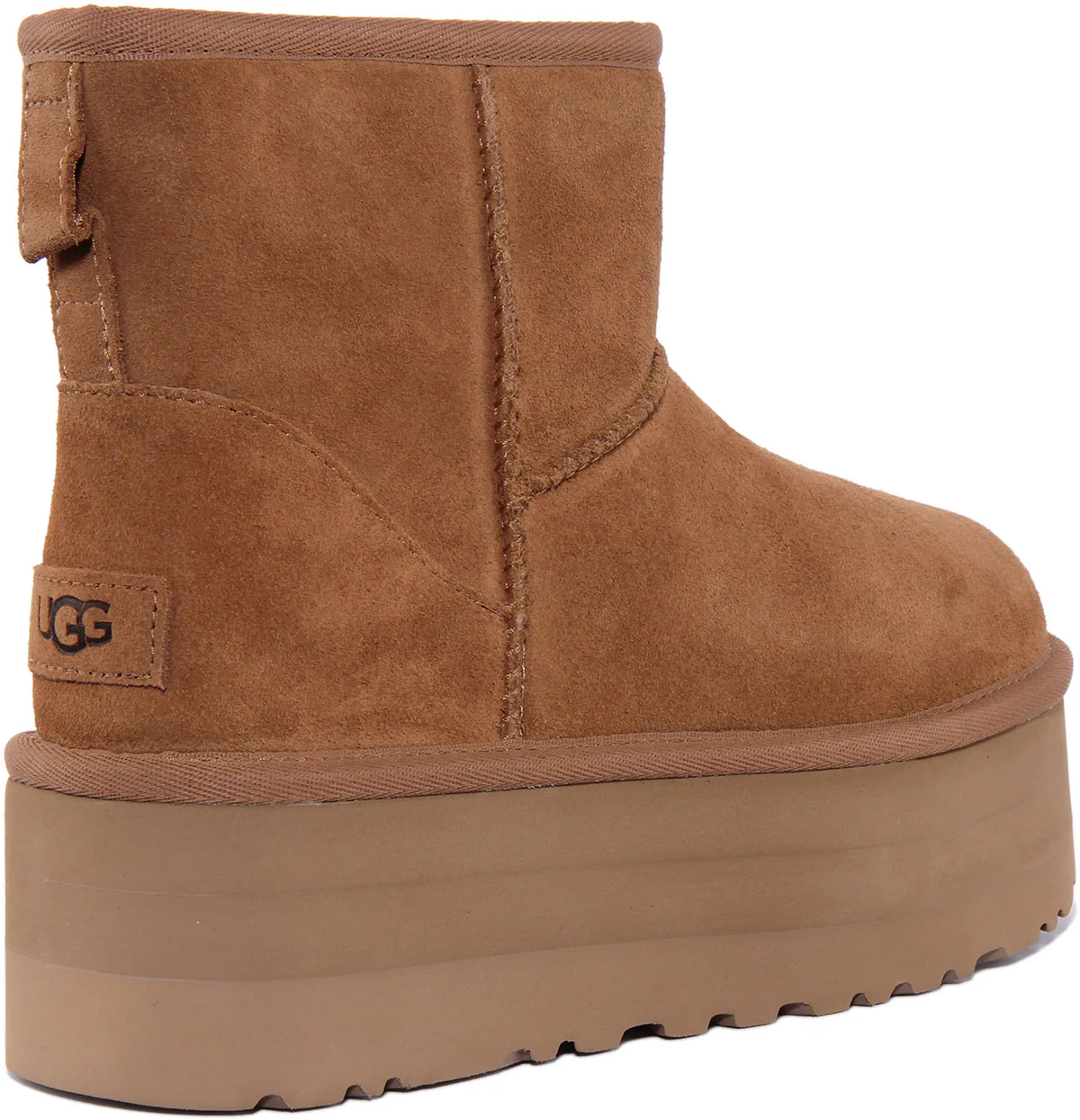 Ugg Australia Classic Mini Platform In Chestnut For Women - Image 3