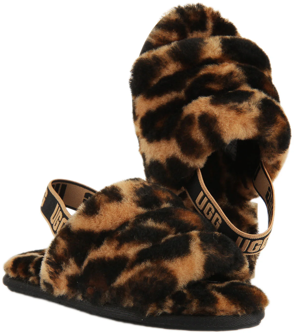 Ugg Australia Fluff Yeah In Leopard For Infants - Image 5