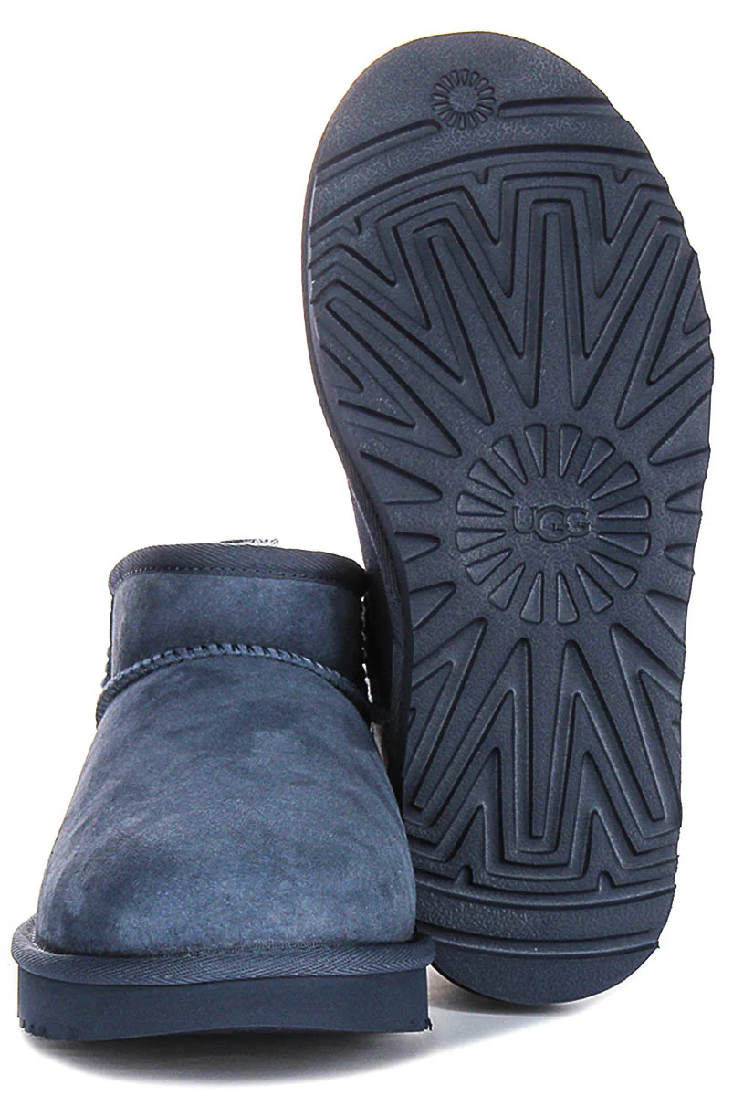 Ugg Australia W Classic Ultra Mini In Dark Blue For Women - Image 5
