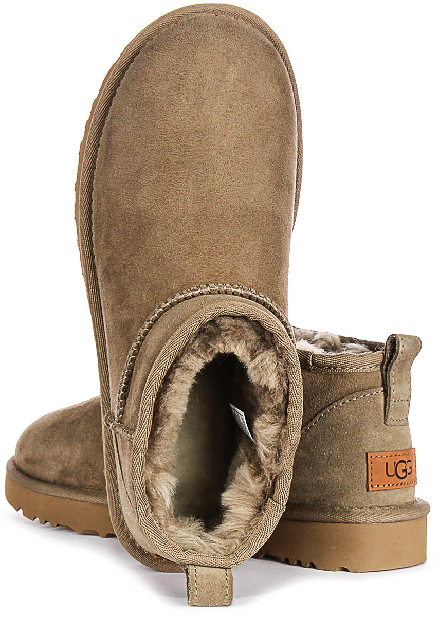Ugg Classic Ultra Mini In Antilope For Women - Image 4