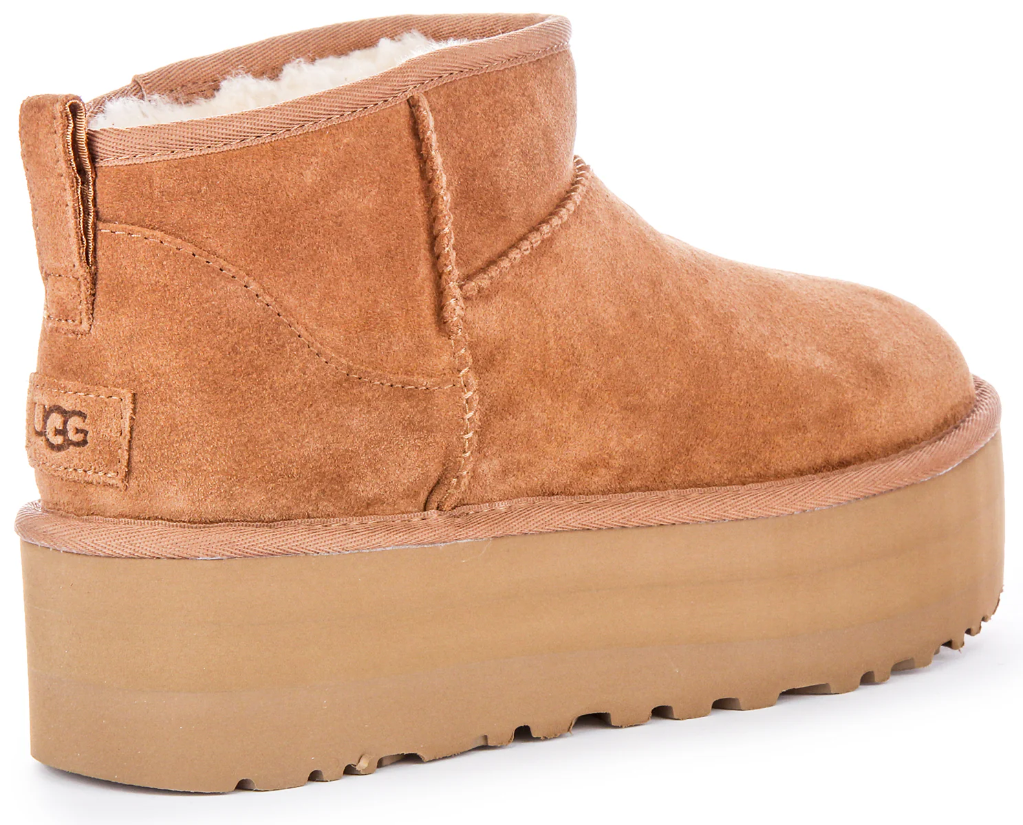 Ugg Australia Classic Ultra Mini Platform In Chestnut For Women - Image 3
