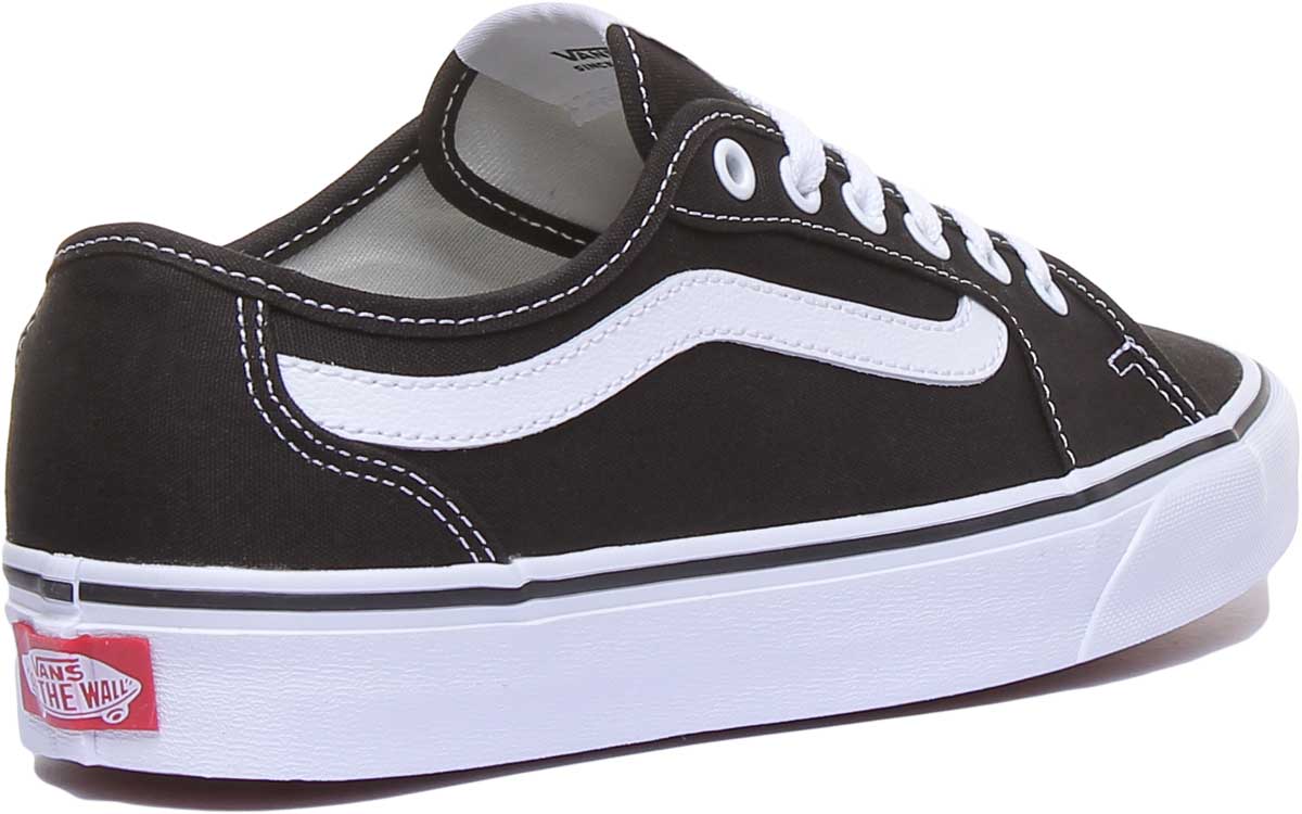 Vans Filmore Decon In Black White - Image 3
