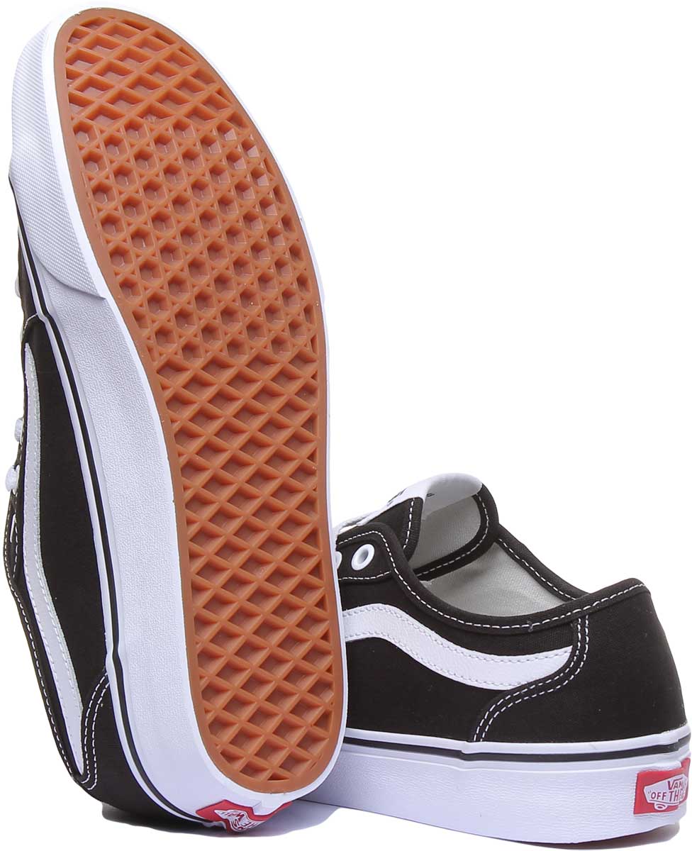 Vans Filmore Decon In Black White - Image 4