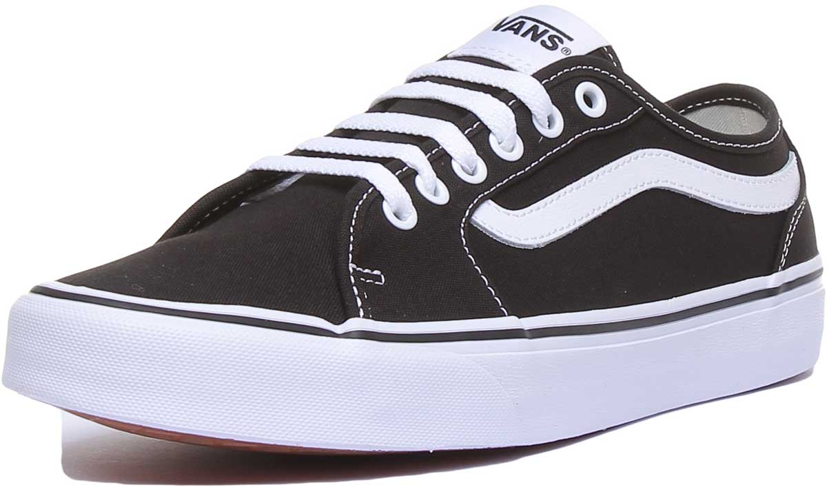 Vans Filmore Decon In Black White - Image 6