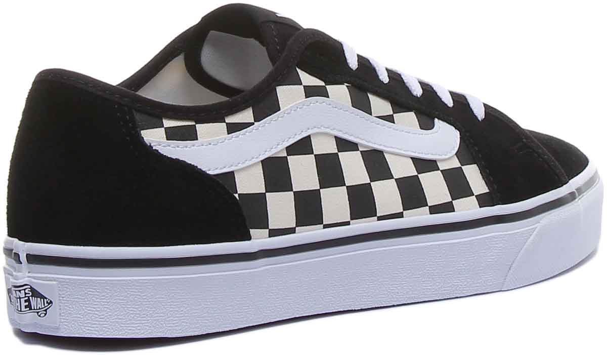 Vans Filmore Decon In Black White - Image 3