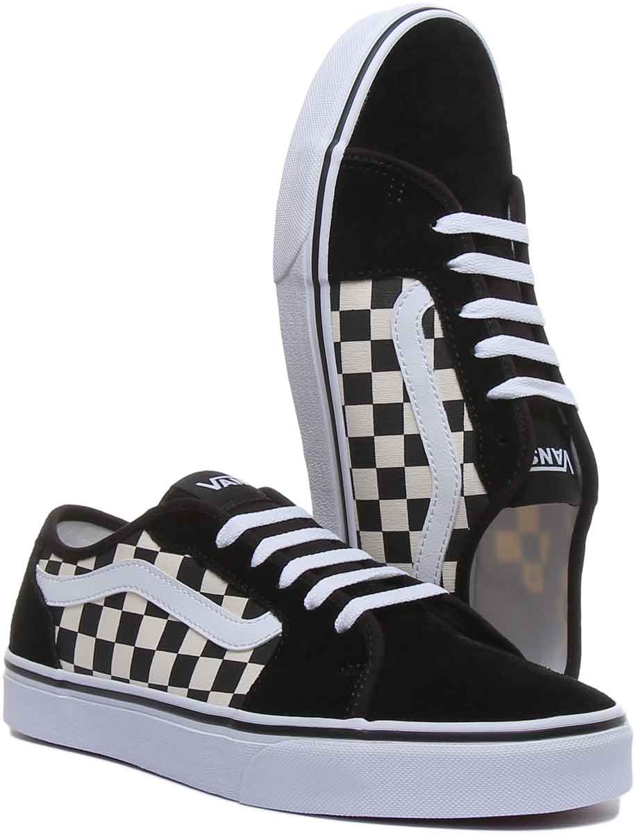 Vans Filmore Decon In Black White - Image 5